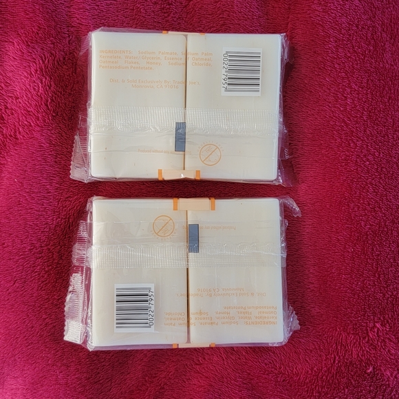 Trader Joe’s hand soap x 2 bars each pack Trader Joe Joes 4 bars - Picture 2 of 8